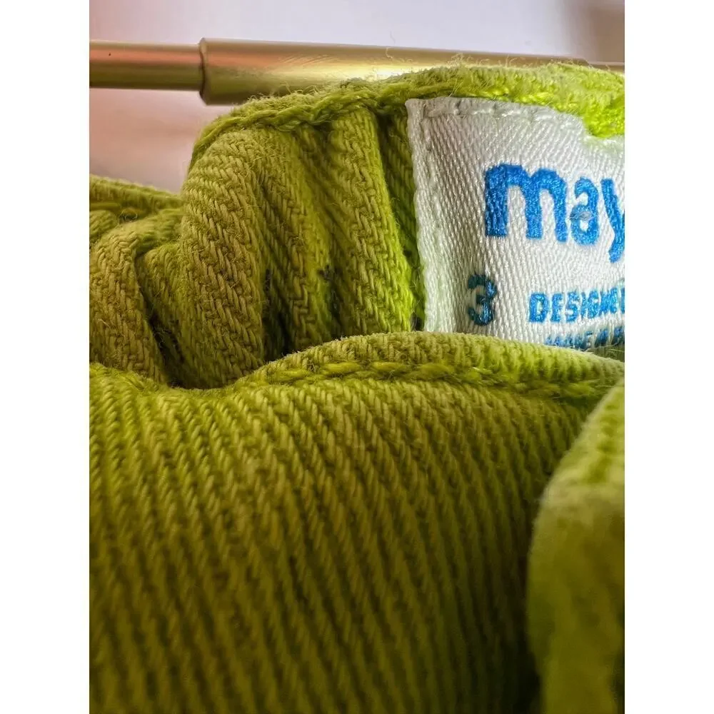 Mayoral green kids pants size 3